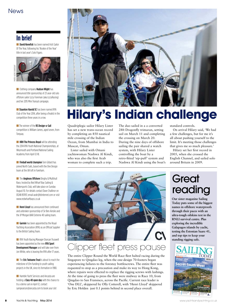 Yachts & Yachting Preview Pages