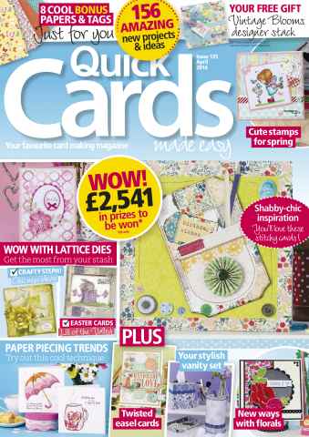 Quick Cards Made Easy issue April 2014