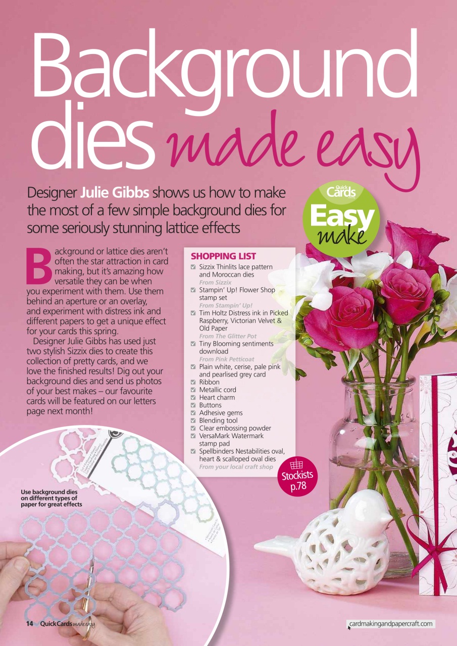 Quick Cards Made Easy Preview Pages