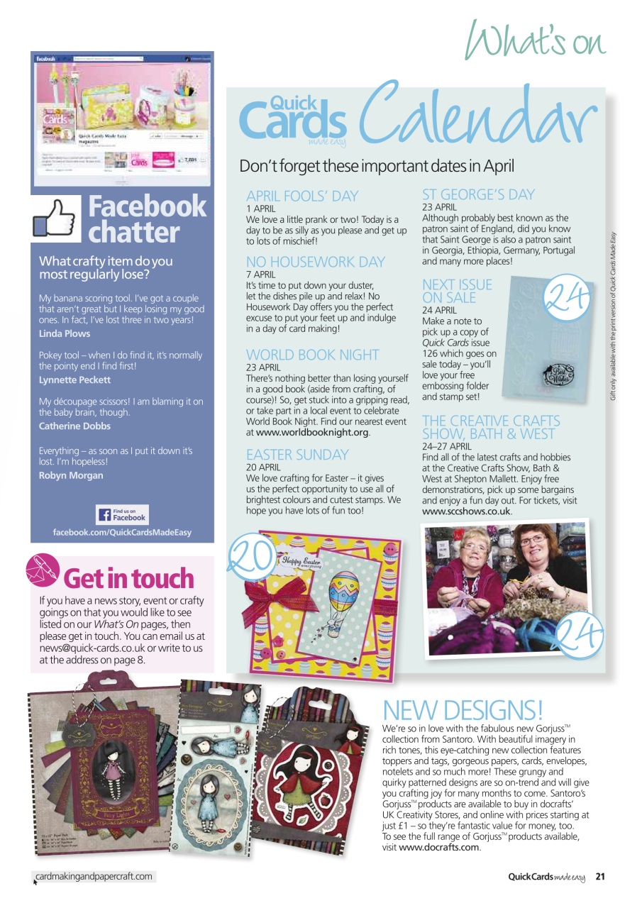 Quick Cards Made Easy Preview Pages