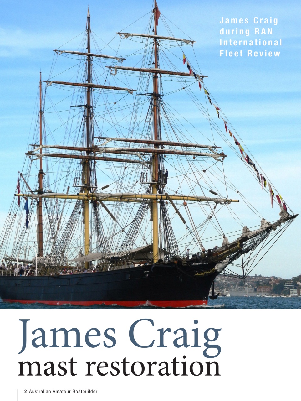 Australian Amateur Boat Builder Preview Pages