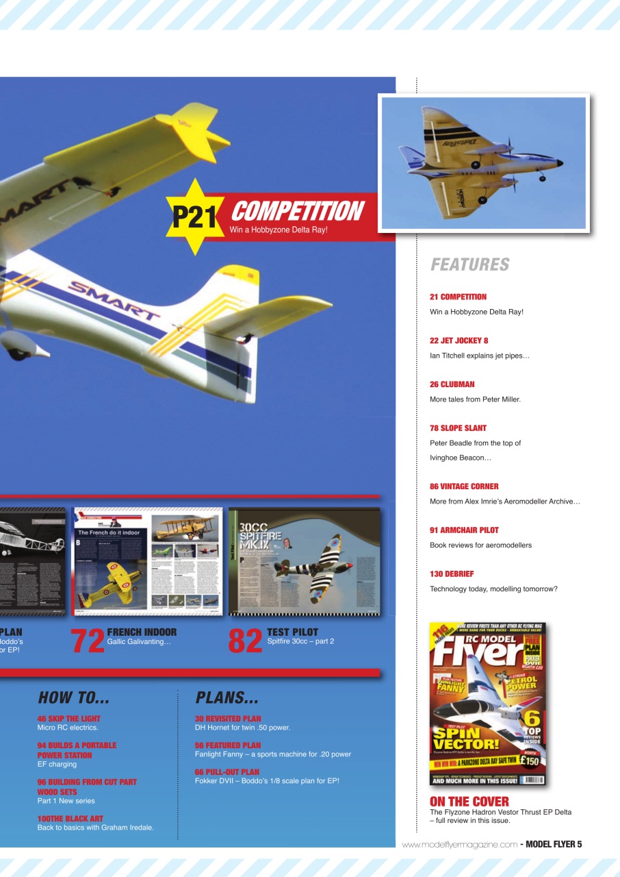 Radio Control Model Flyer Preview Pages