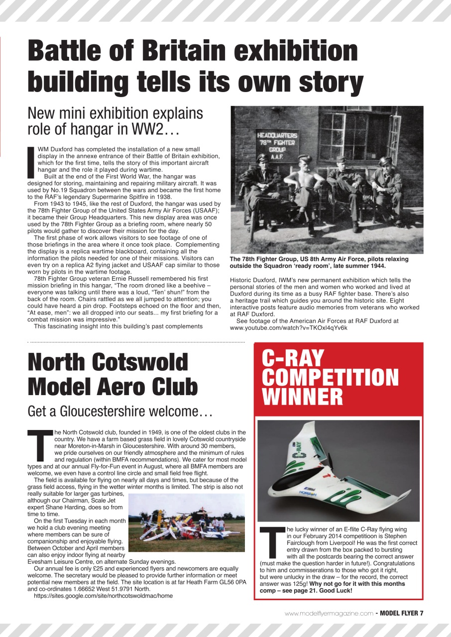 Radio Control Model Flyer Preview Pages