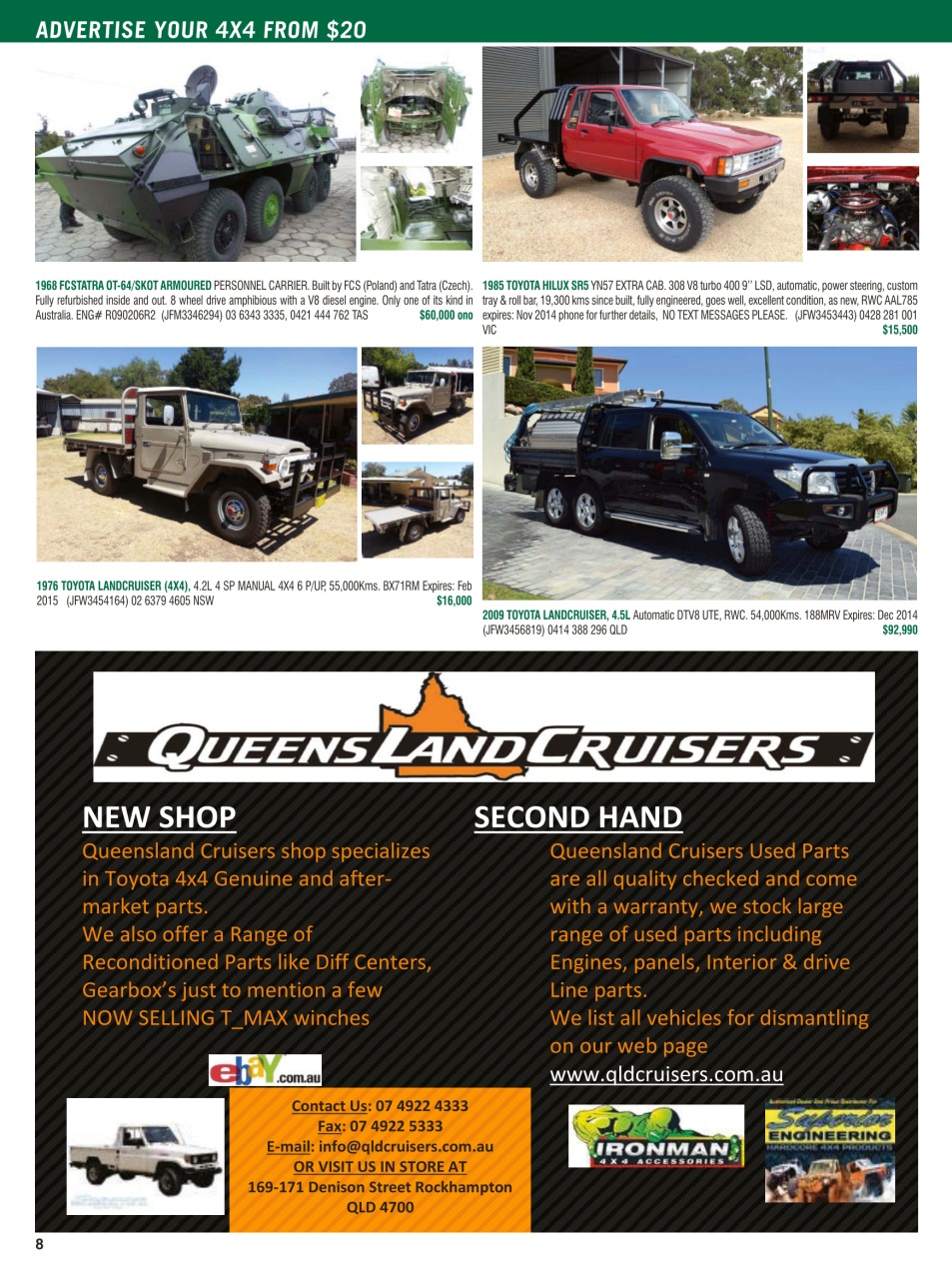 JUST 4X4S Preview Pages