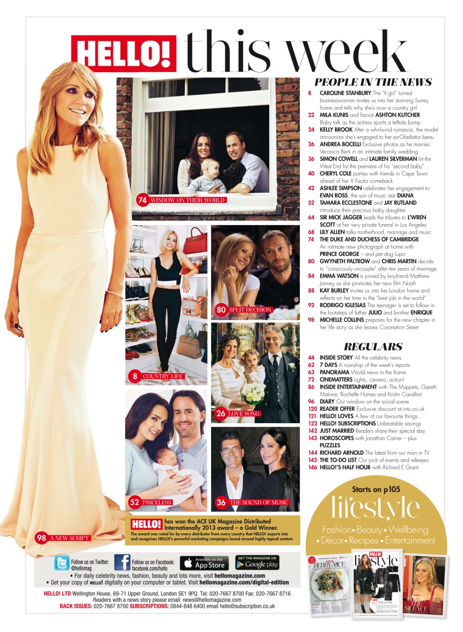 Hello! Magazine Preview Pages