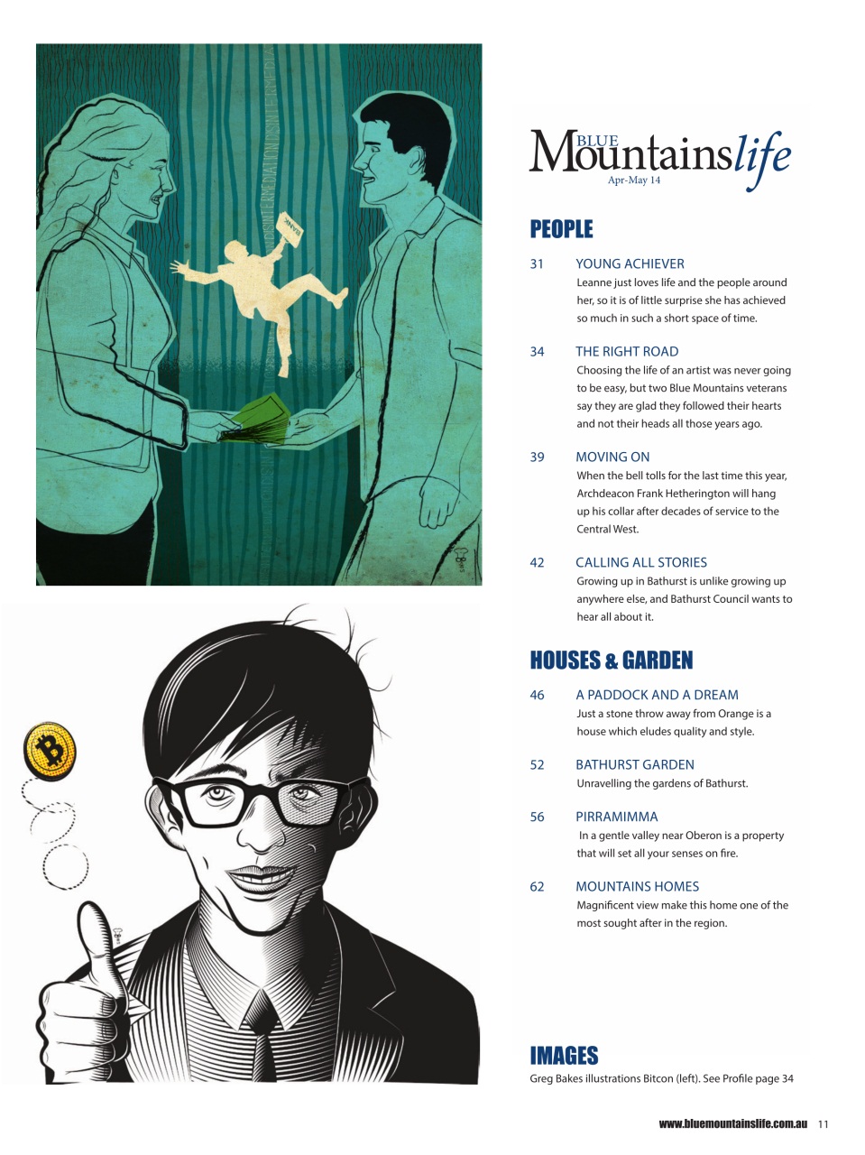 Blue Mountains Life Preview Pages