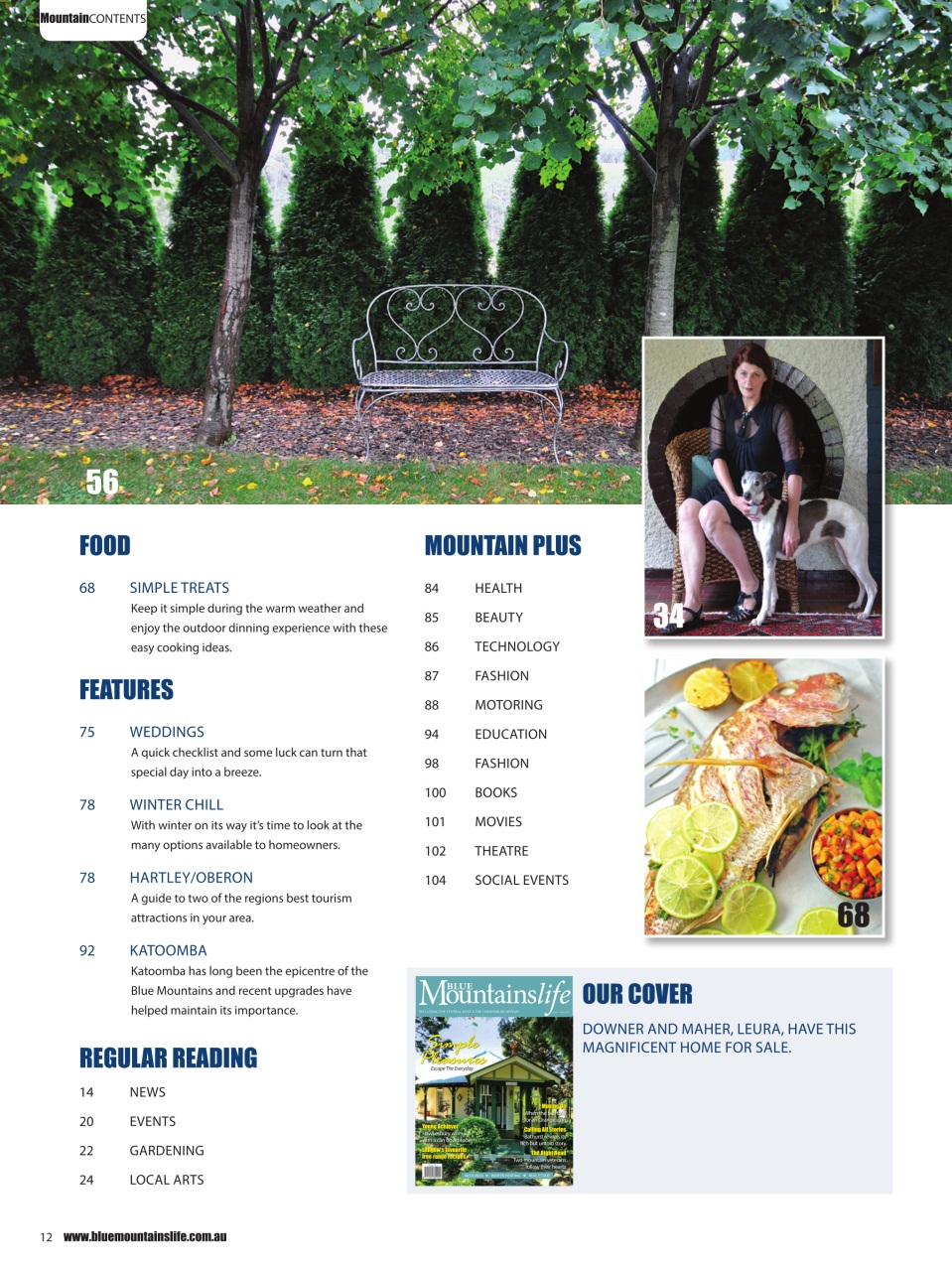 Blue Mountains Life Preview Pages
