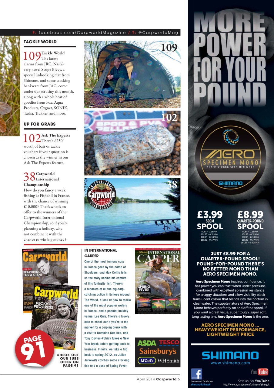 Carpworld Preview Pages