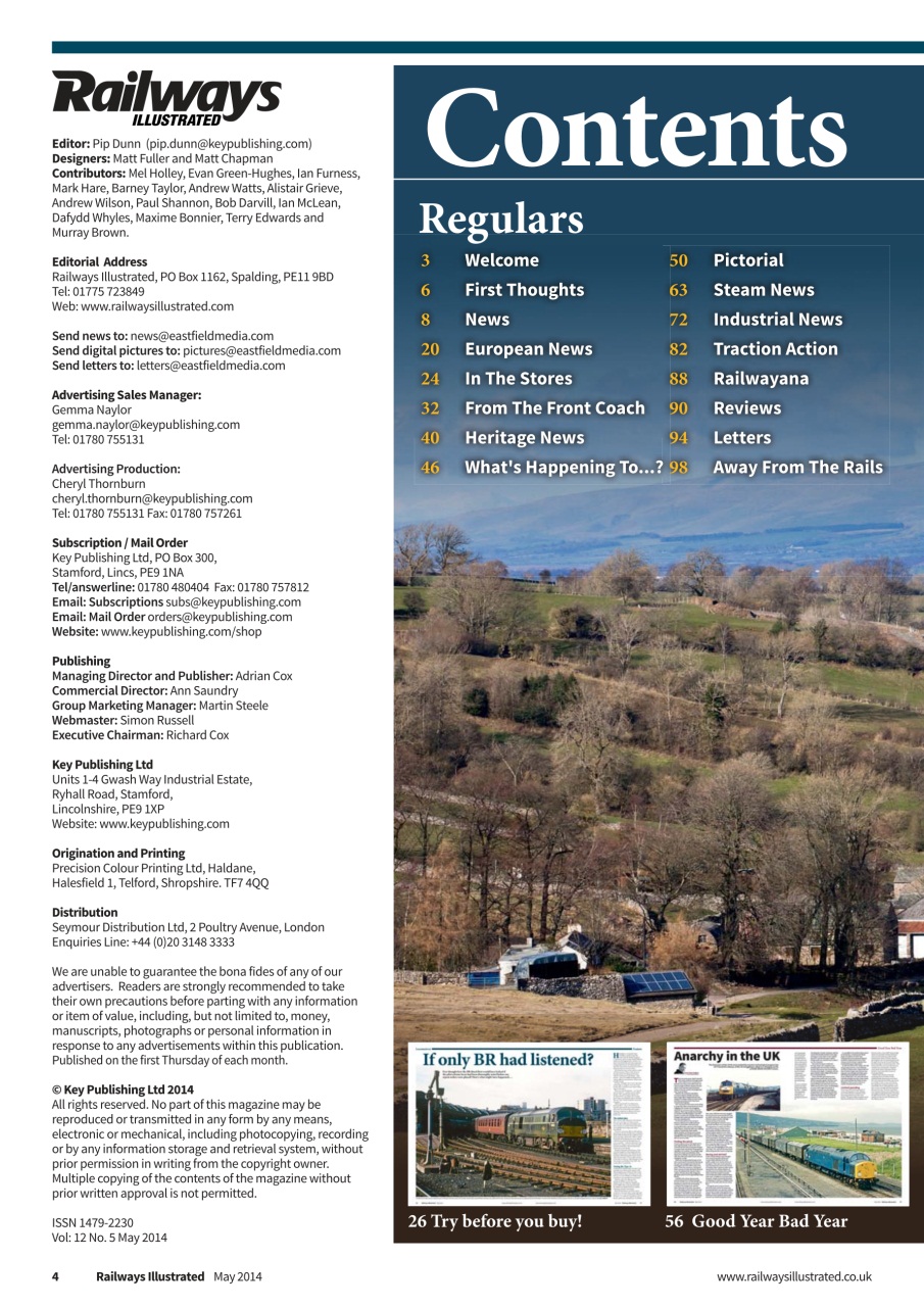 Railways Illustrated Preview Pages