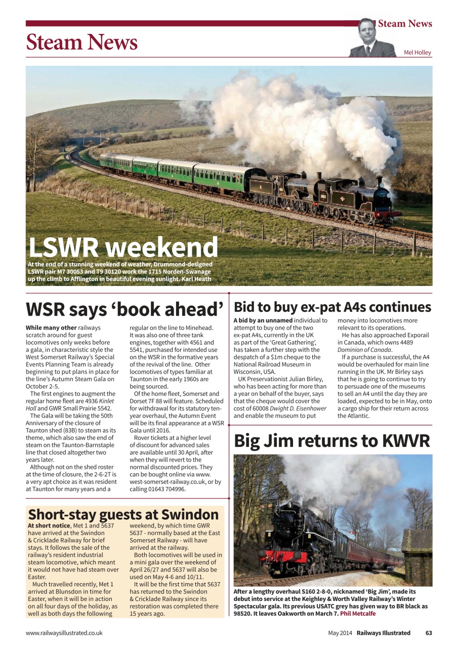 Railways Illustrated Preview Pages