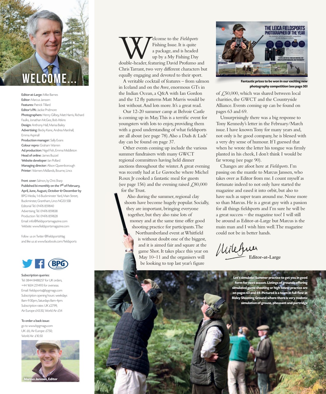 Fieldsports Journal Preview Pages