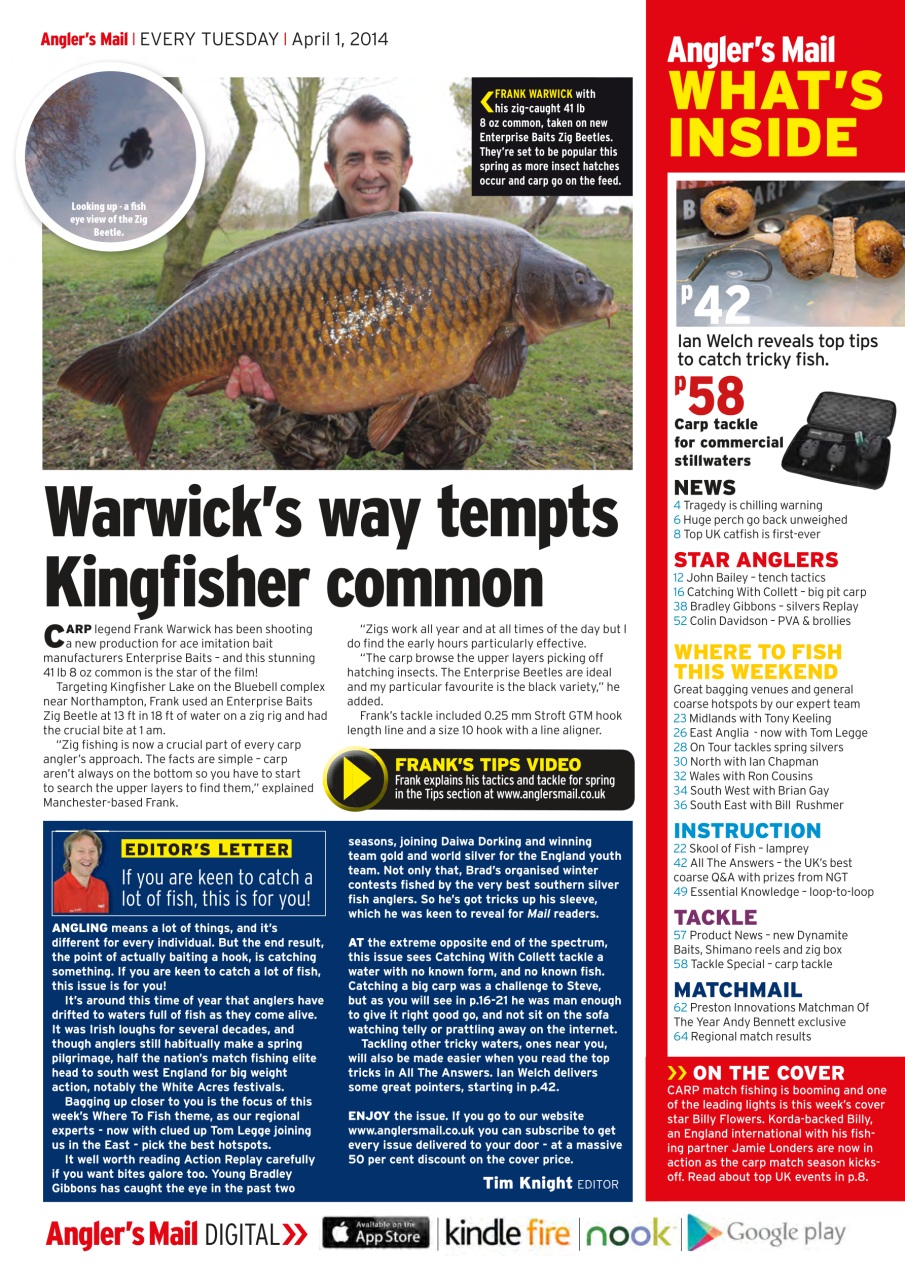 Anglers Mail Preview Pages