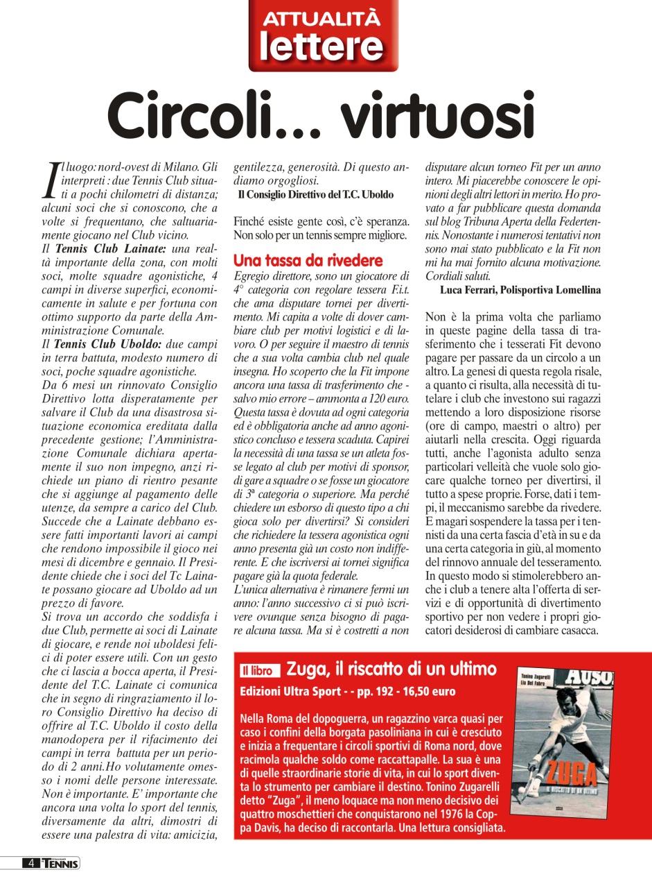 Il Tennis Italiano Preview Pages