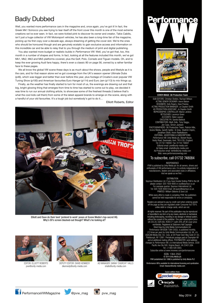 Performance VW Preview Pages