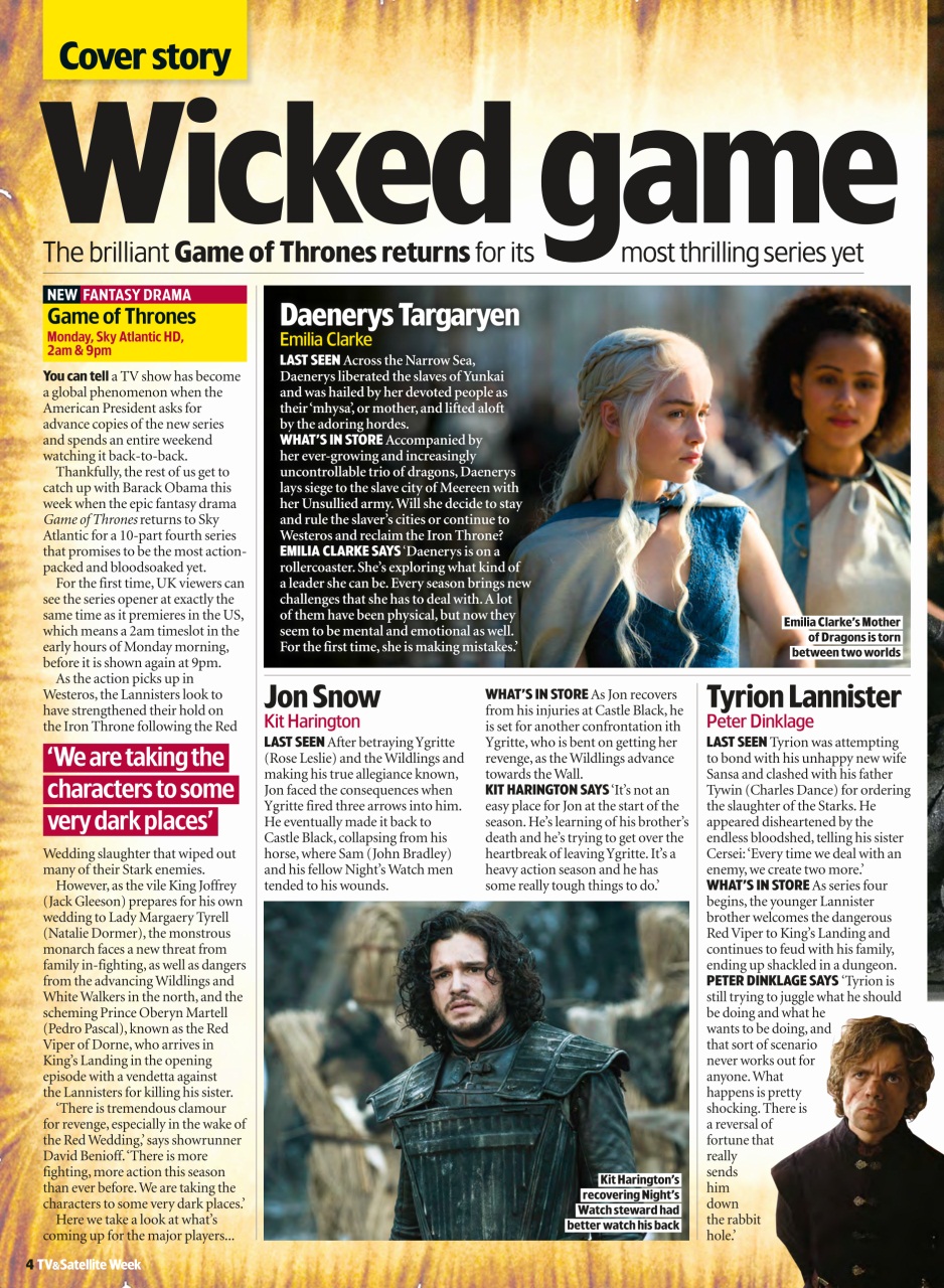 TV & Satellite Week Preview Pages