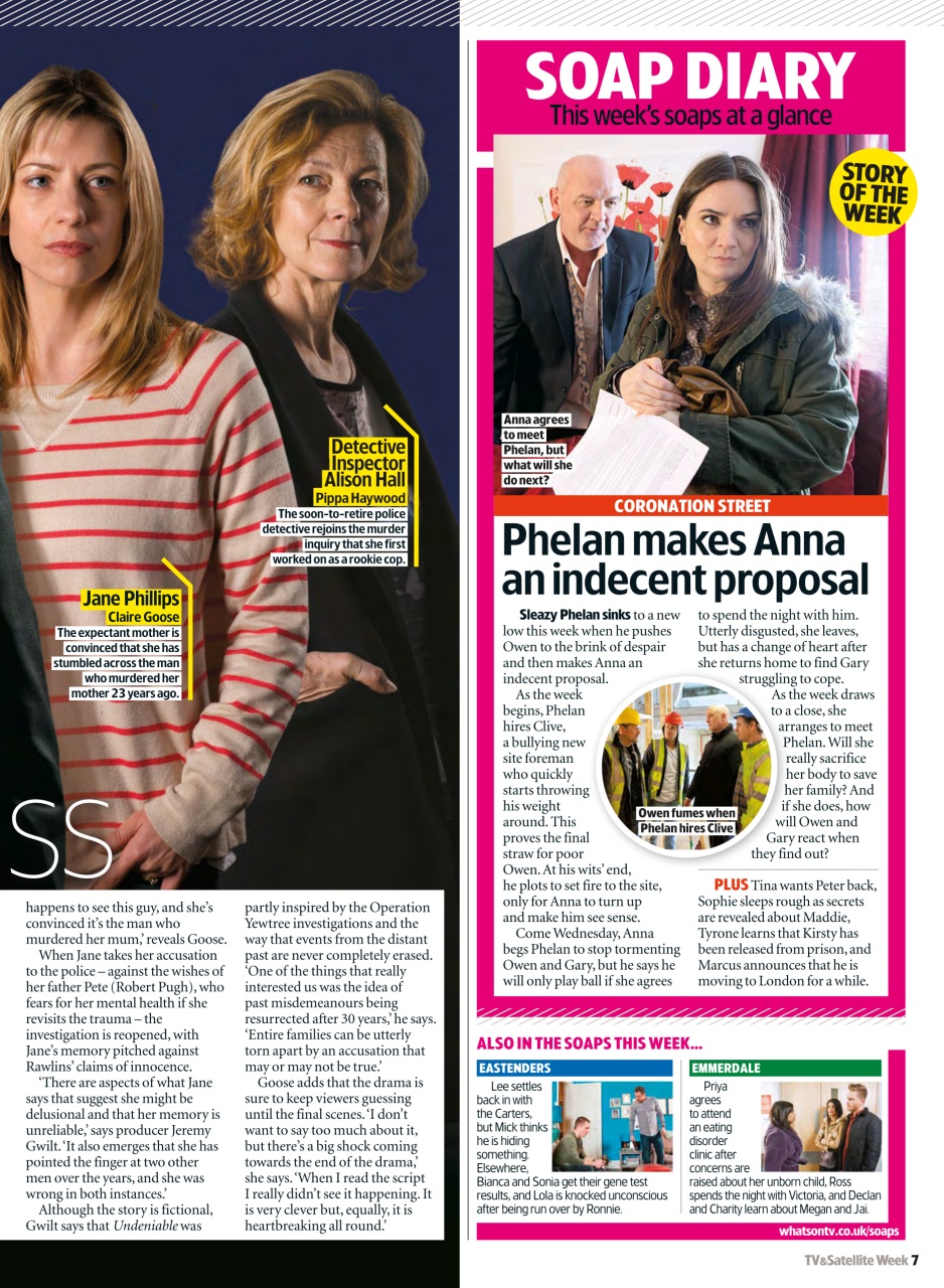 TV & Satellite Week Preview Pages