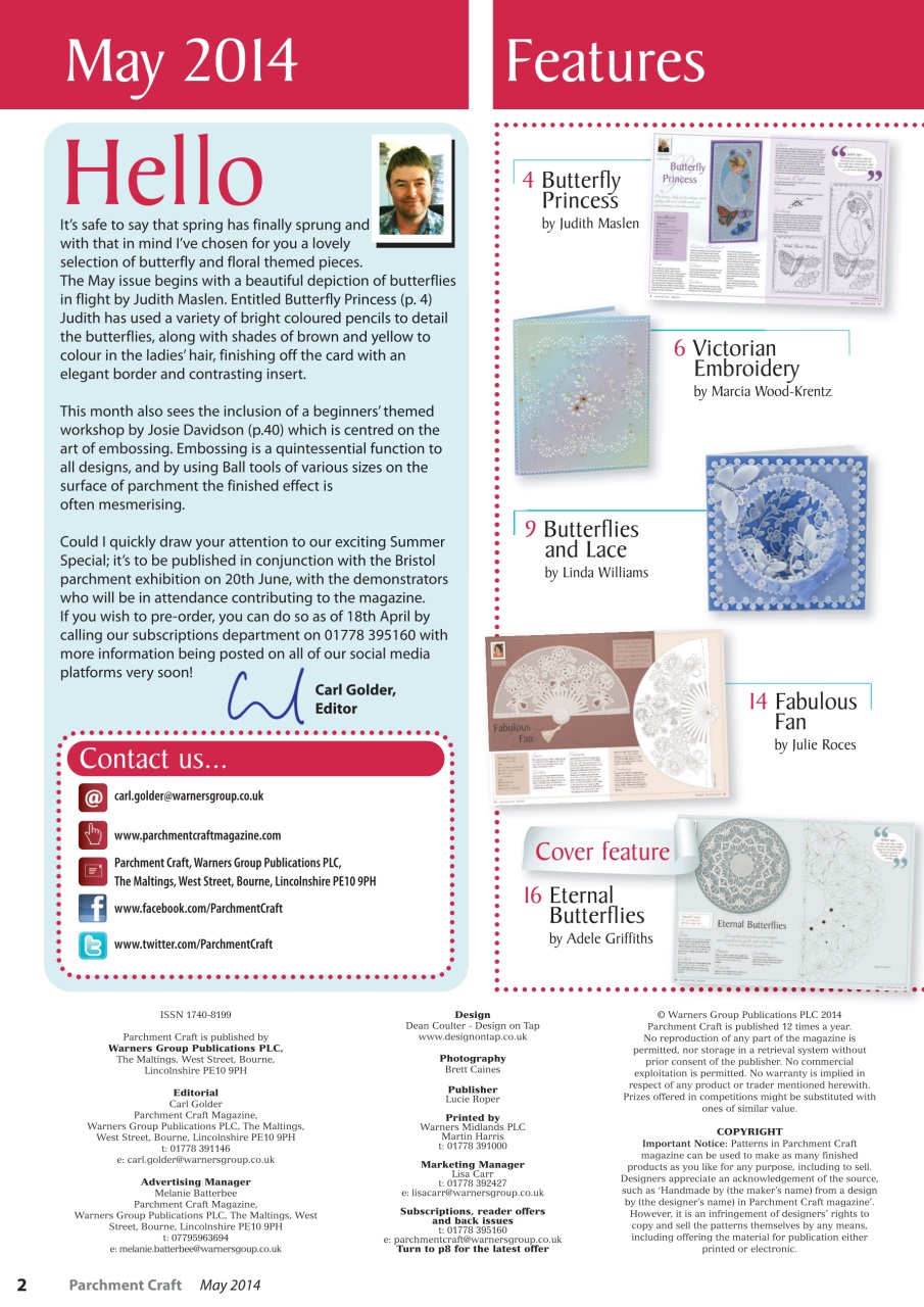 Parchment Craft Preview Pages