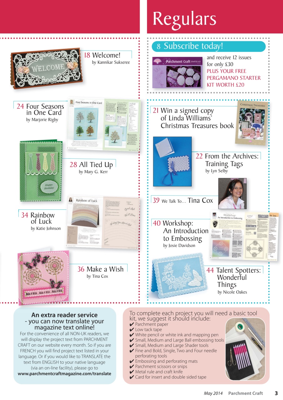 Parchment Craft Preview Pages