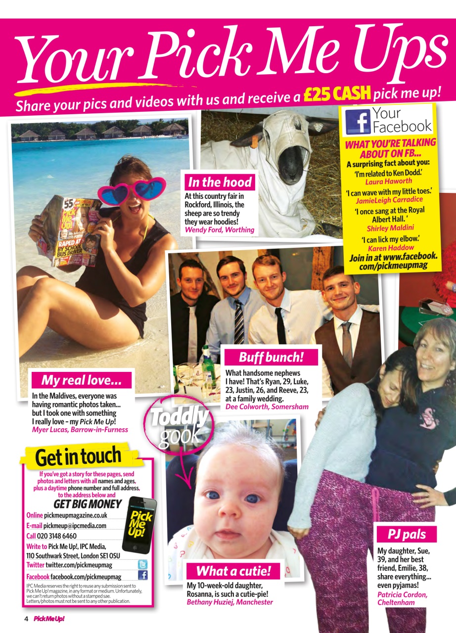 Pick Me Up Preview Pages