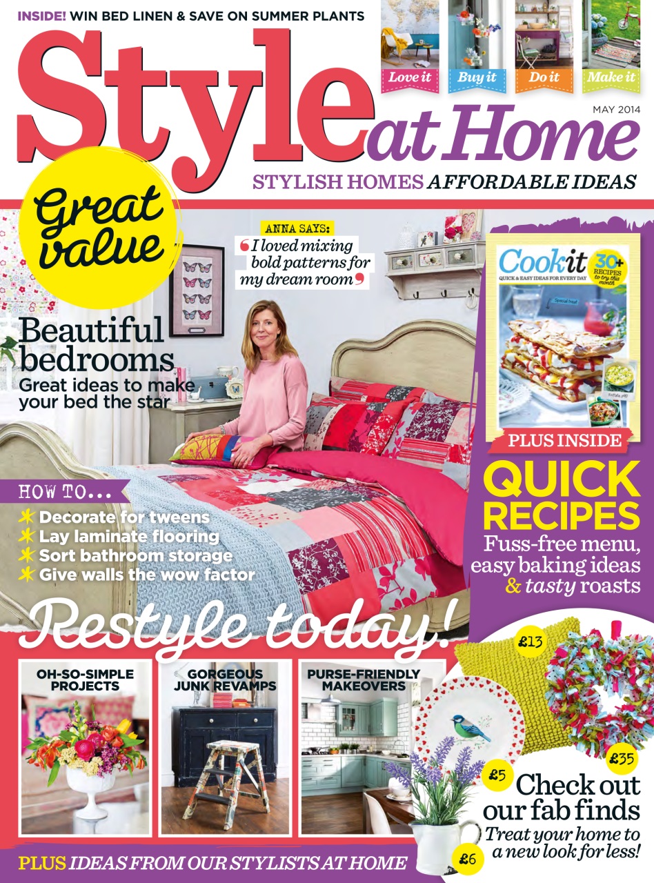 Style at Home Preview Pages