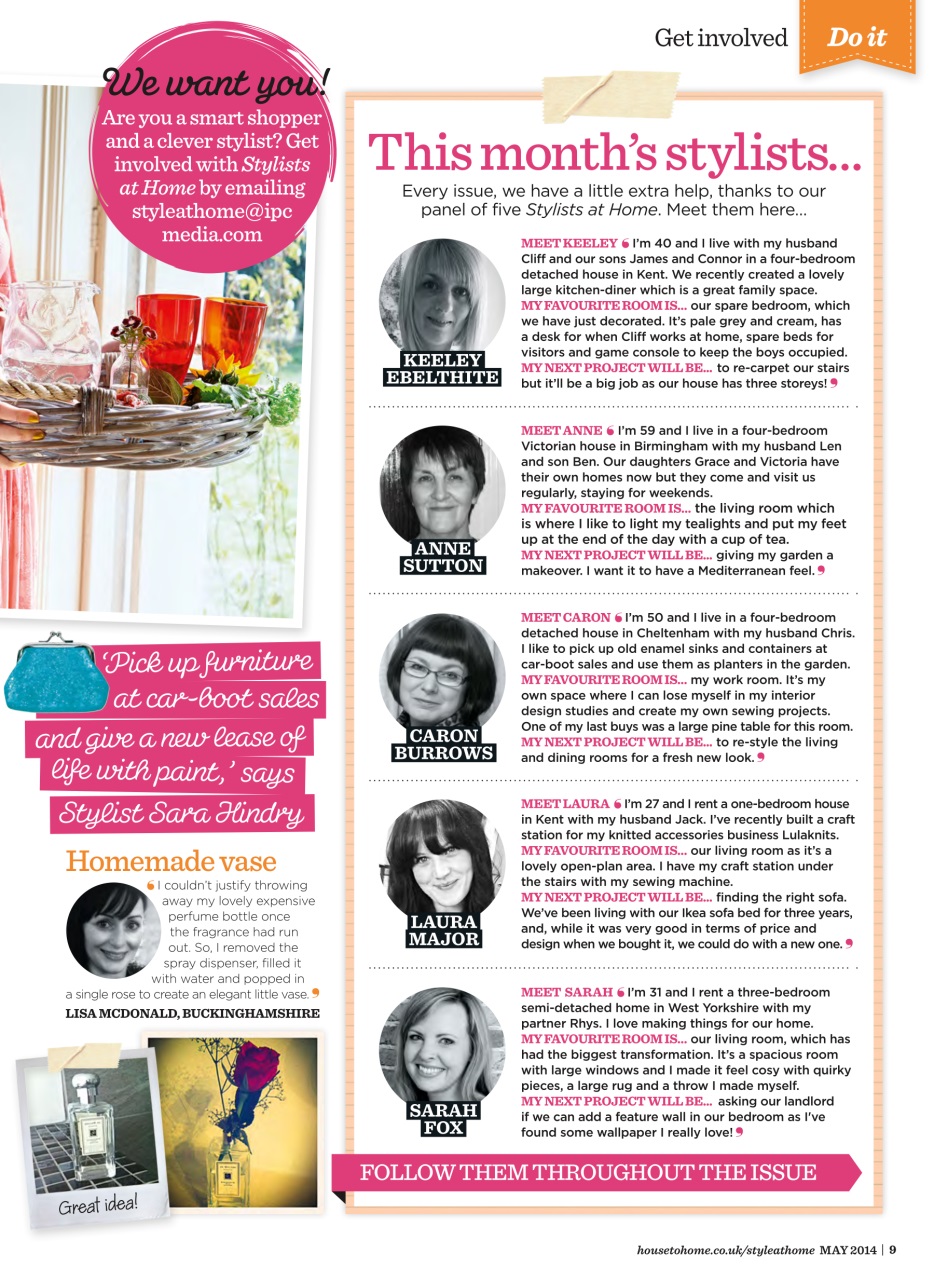 Style at Home Preview Pages