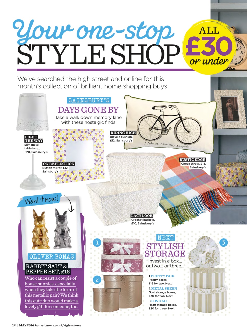 Style at Home Preview Pages