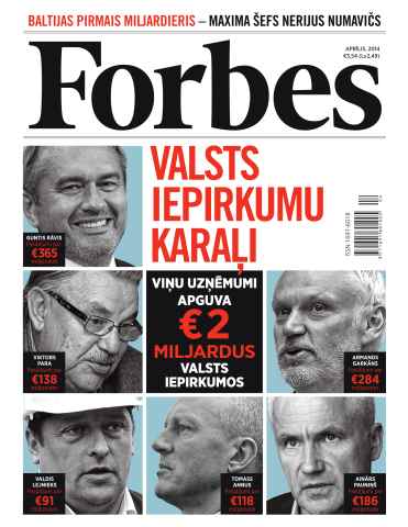 Forbes Latvia issue Forbes Apr '14