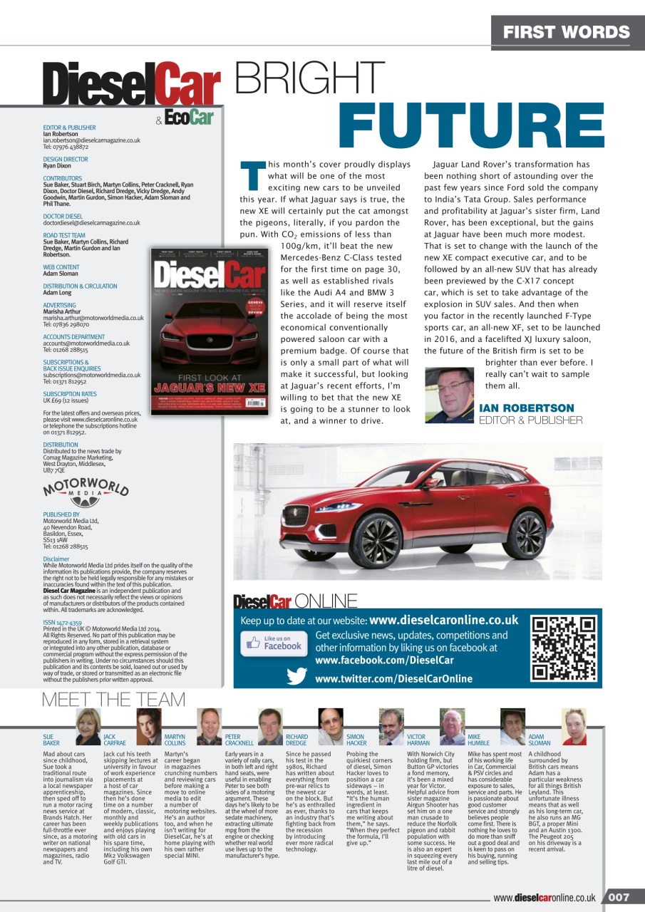 Diesel&EcoCar Magazine Preview Pages