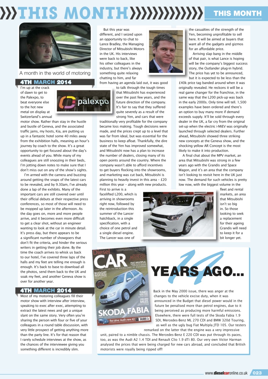 Diesel&EcoCar Magazine Preview Pages