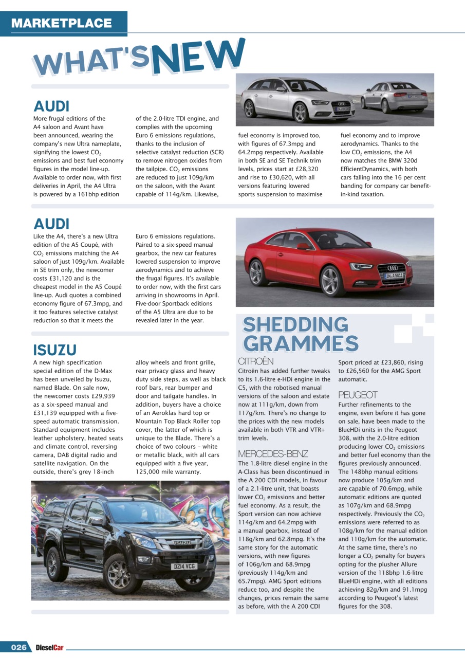 Diesel&EcoCar Magazine Preview Pages