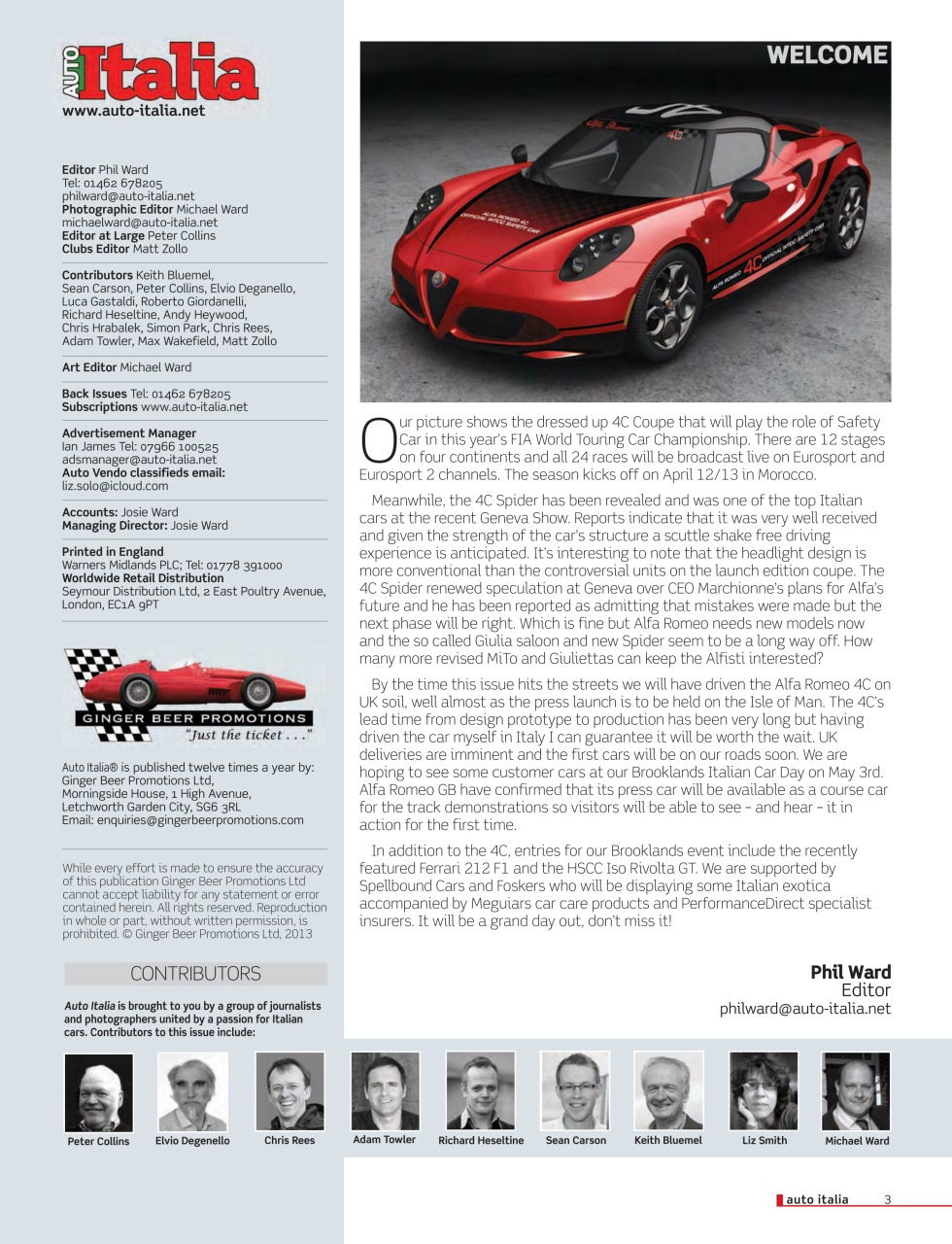 AutoItalia Magazine Preview Pages