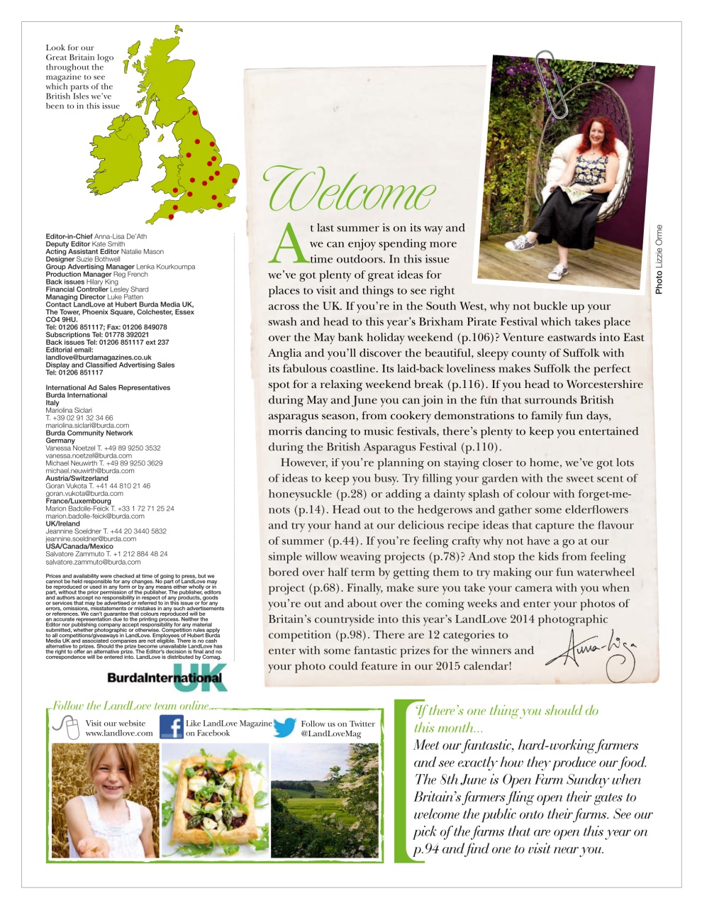 LandLove Magazine Preview Pages