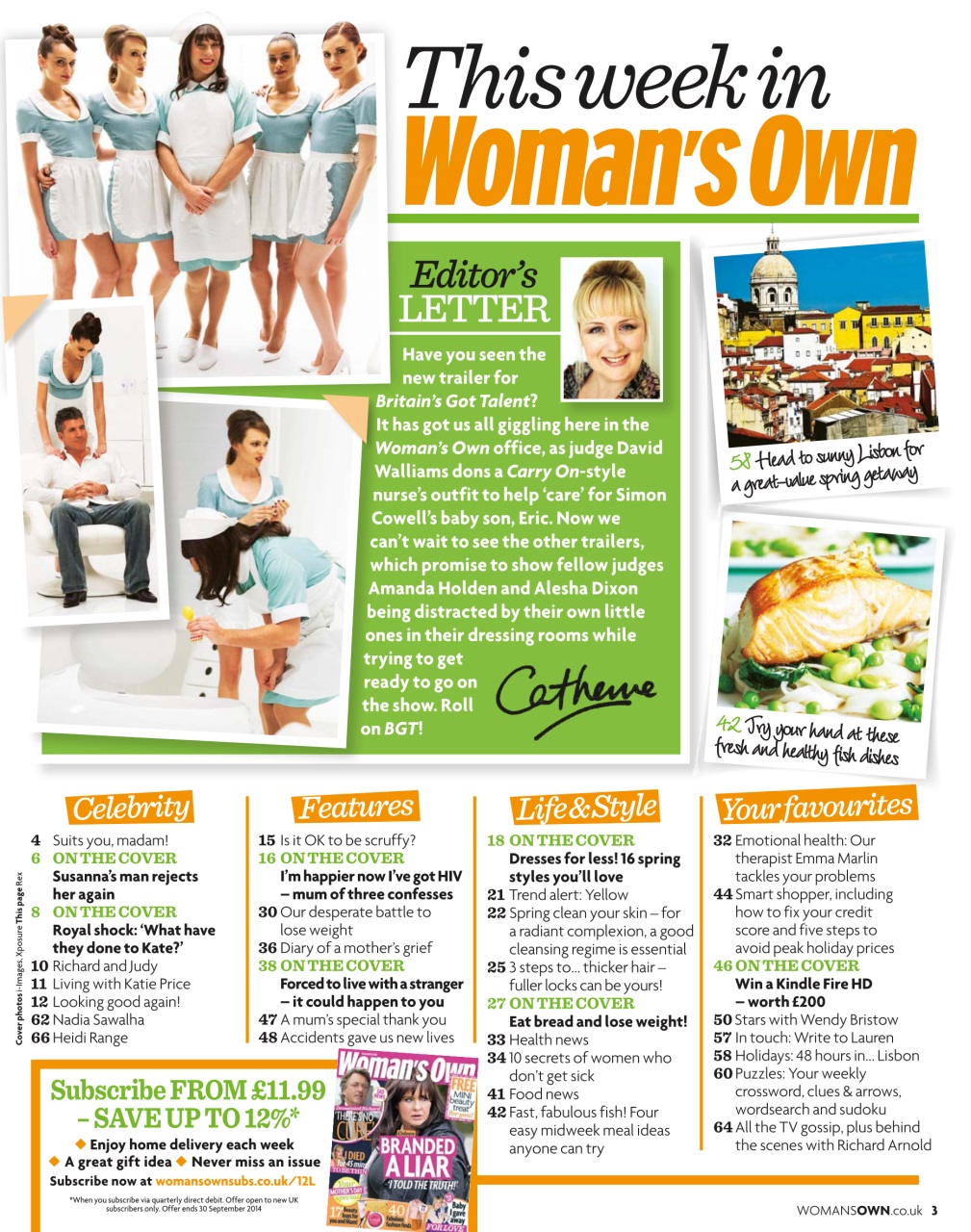 Woman's Own Preview Pages