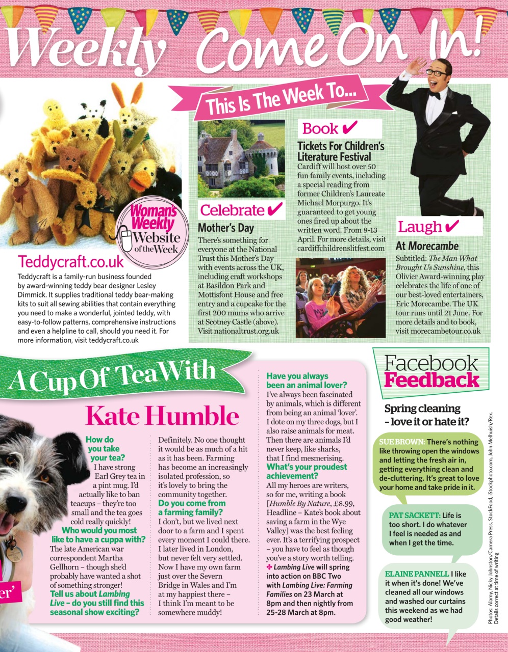 Woman's Weekly Preview Pages