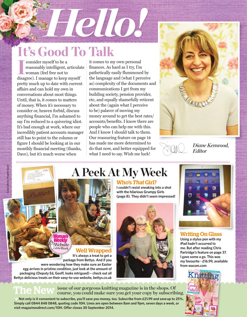 Woman's Weekly Preview Pages