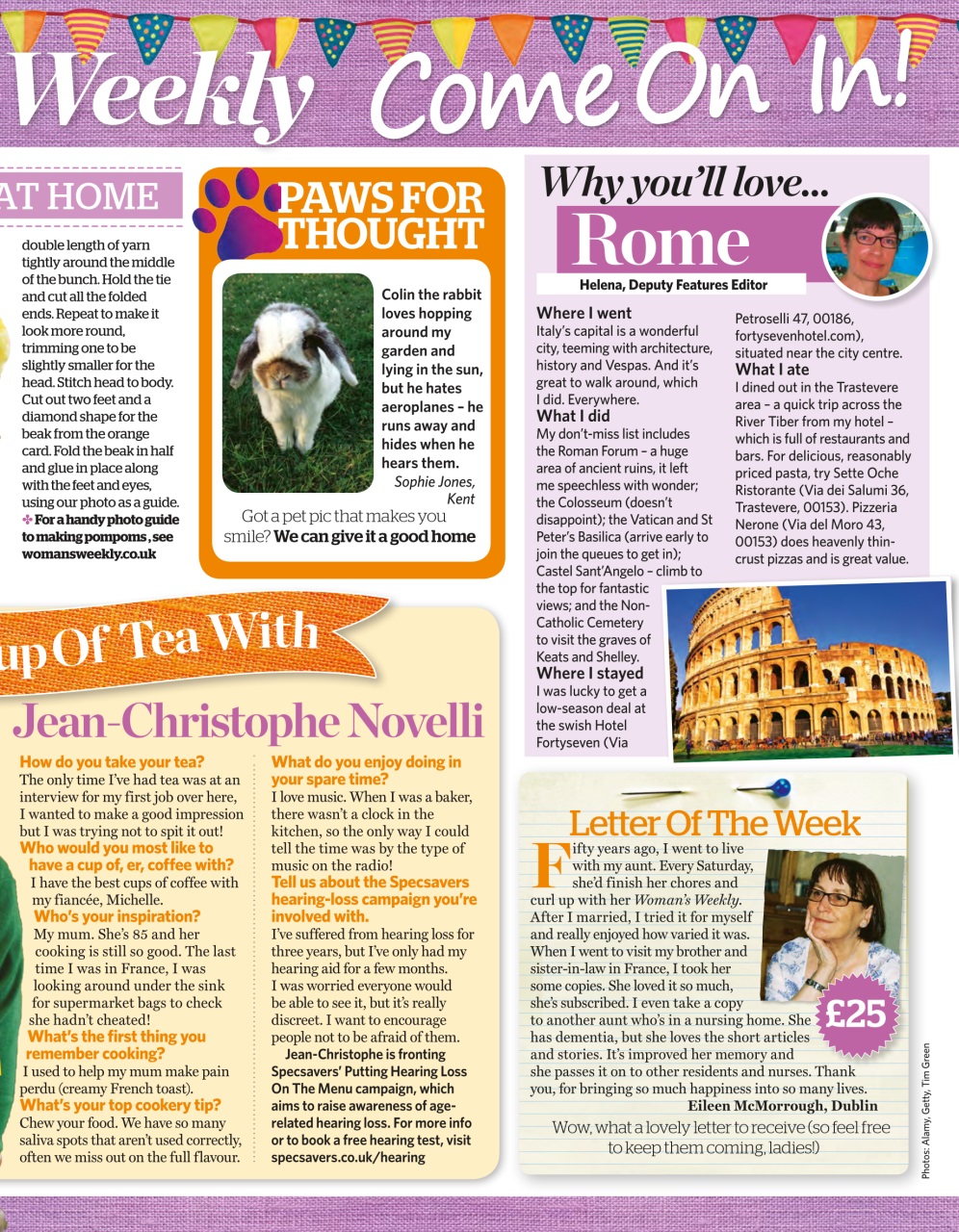 Woman's Weekly Preview Pages