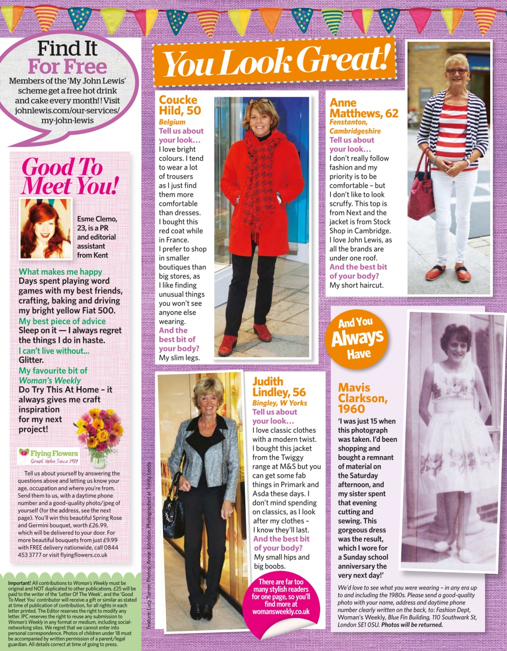 Woman's Weekly Preview Pages