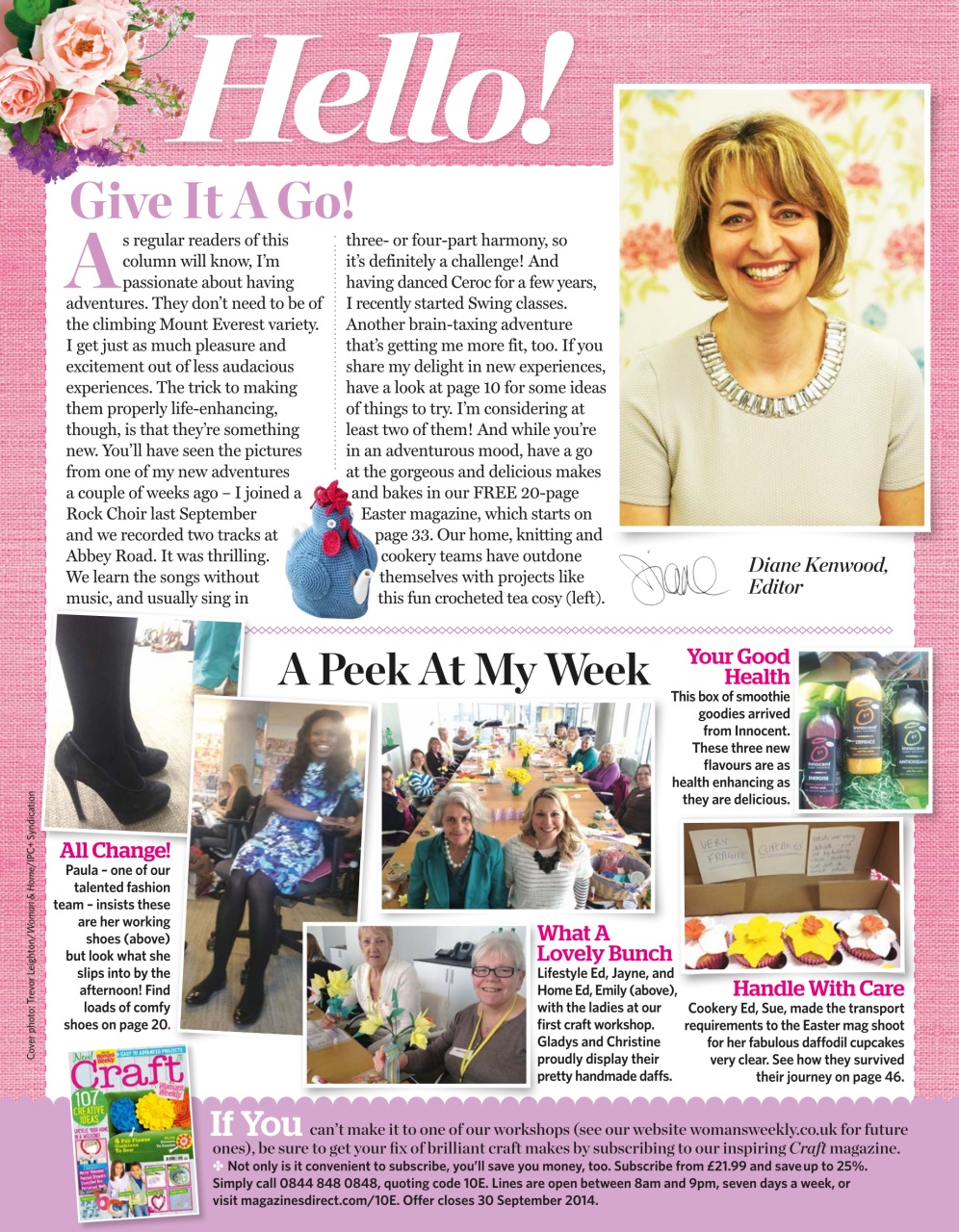 Woman's Weekly Preview Pages