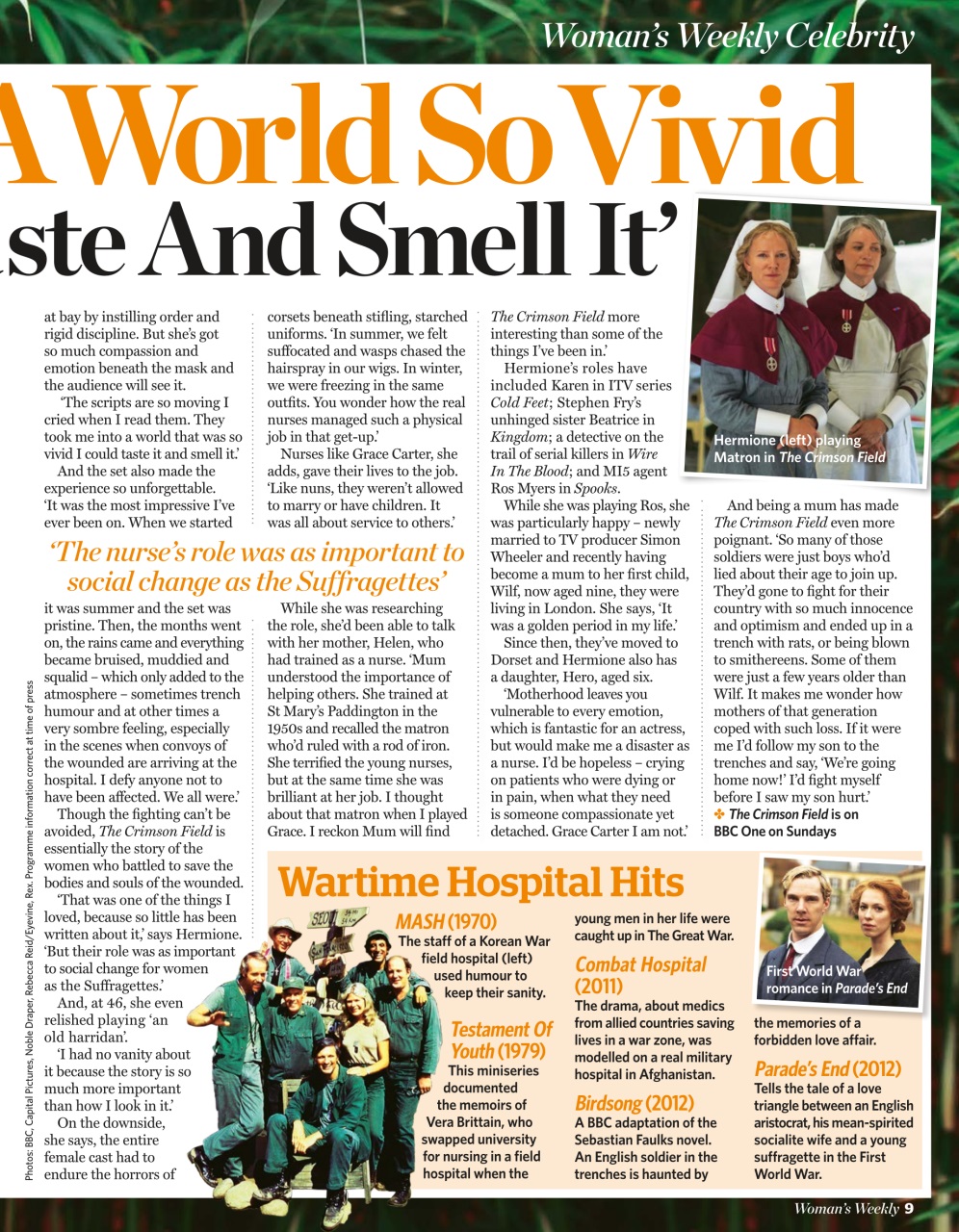 Woman's Weekly Preview Pages