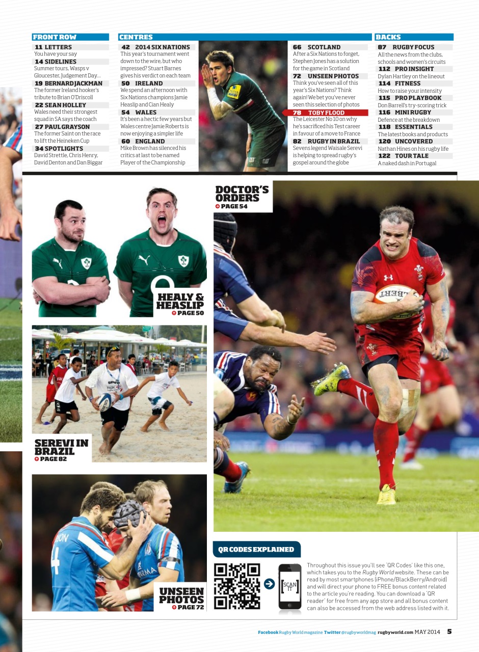 Rugby World Preview Pages