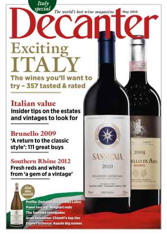 Decanter issue May 2014