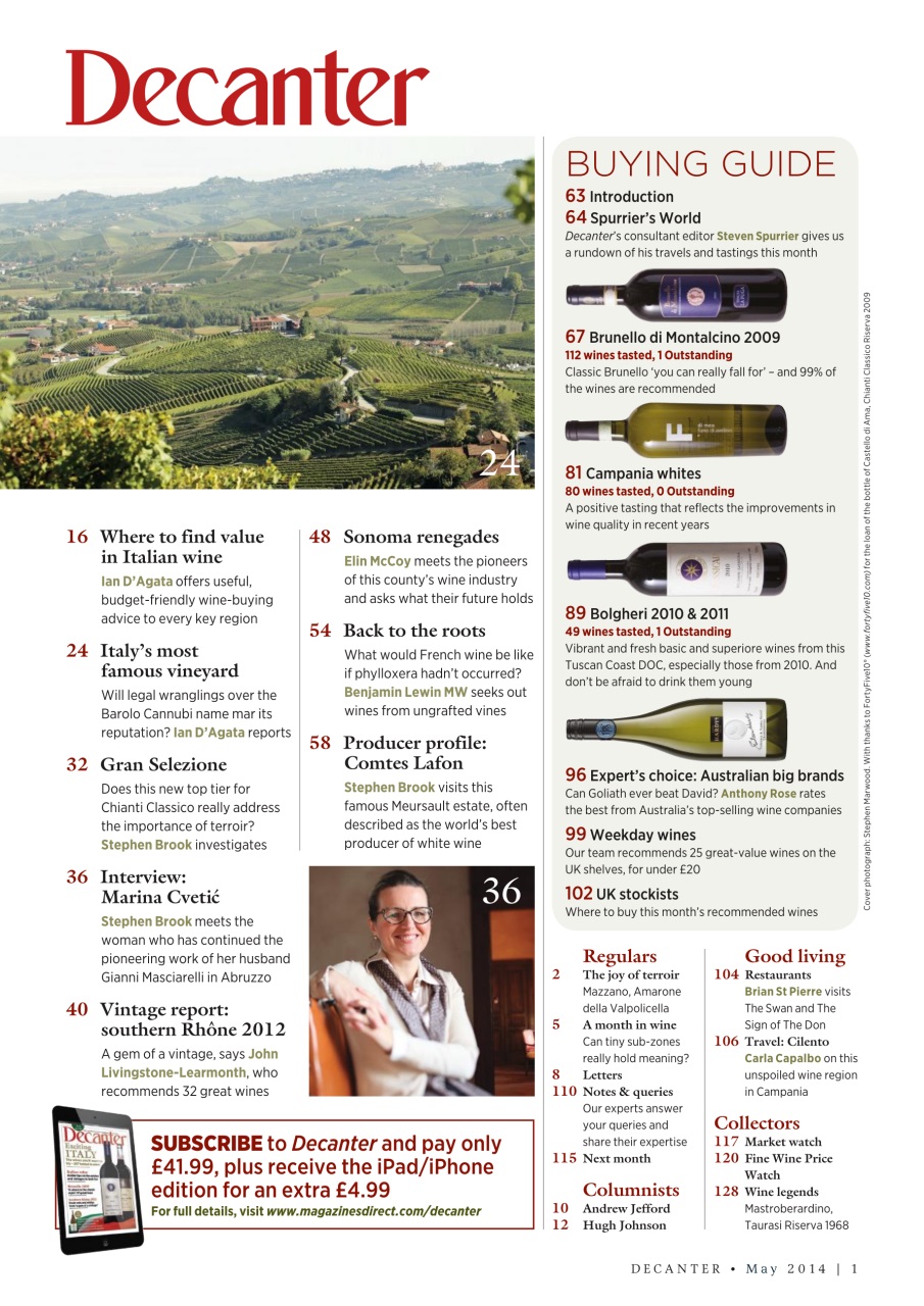 Decanter Preview Pages