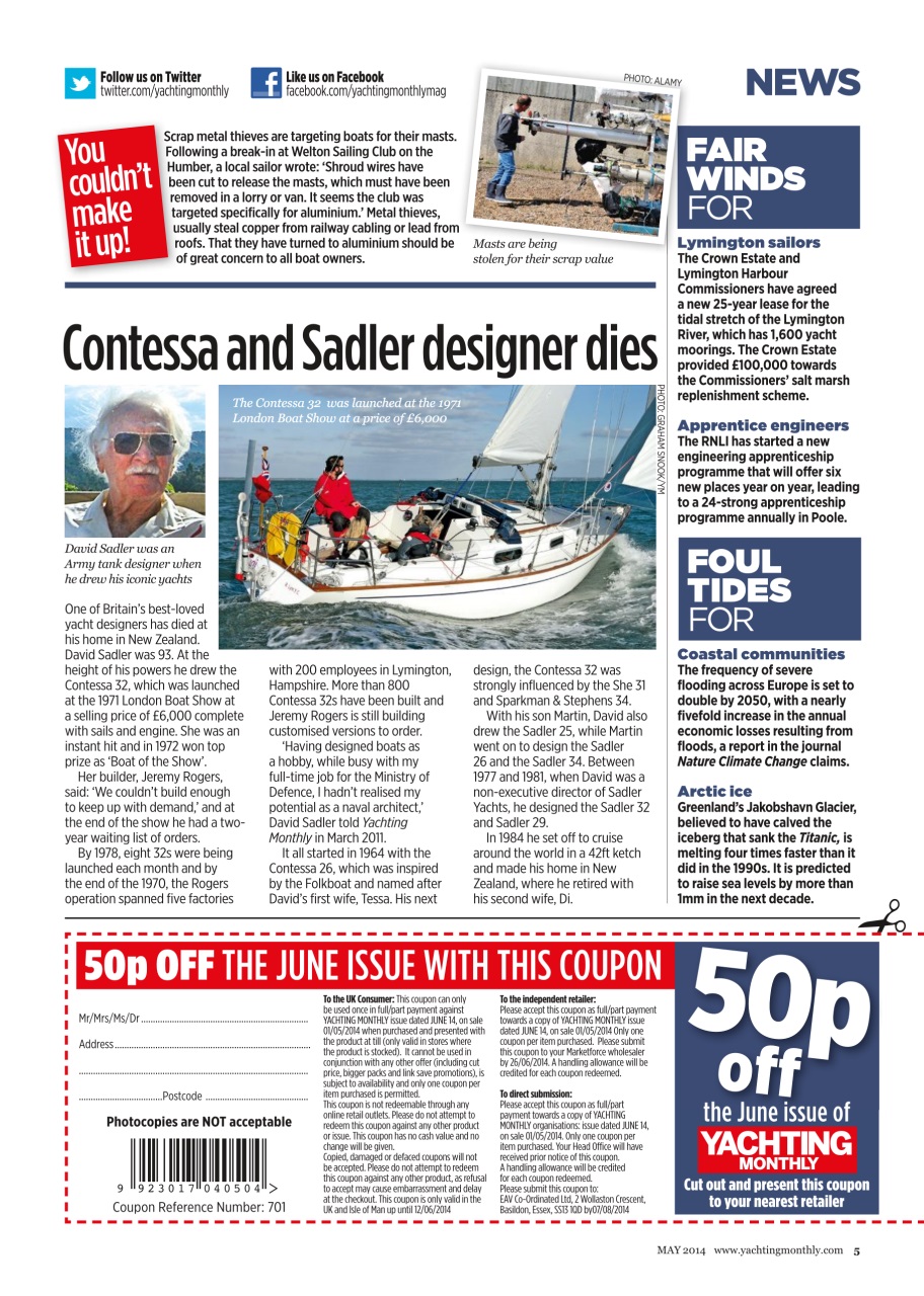 Yachting Monthly Preview Pages