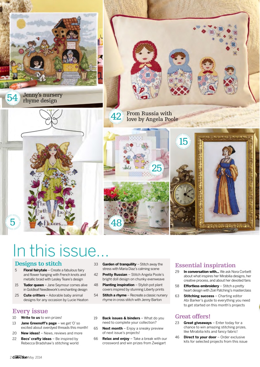 Cross Stitch Collection Preview Pages