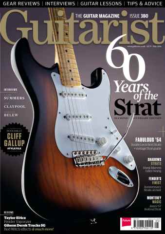 Guitarist issue May 2014
