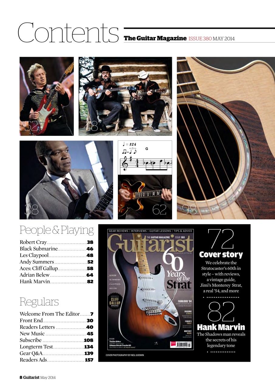Guitarist Preview Pages