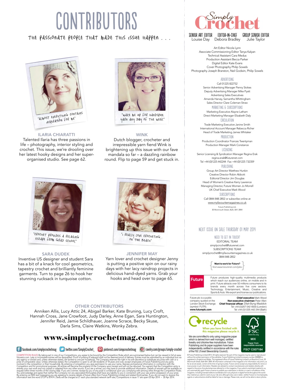 Simply Crochet Preview Pages