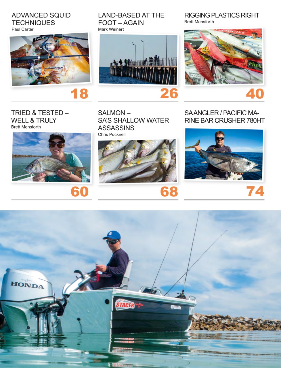 South Australian Angler Preview Pages