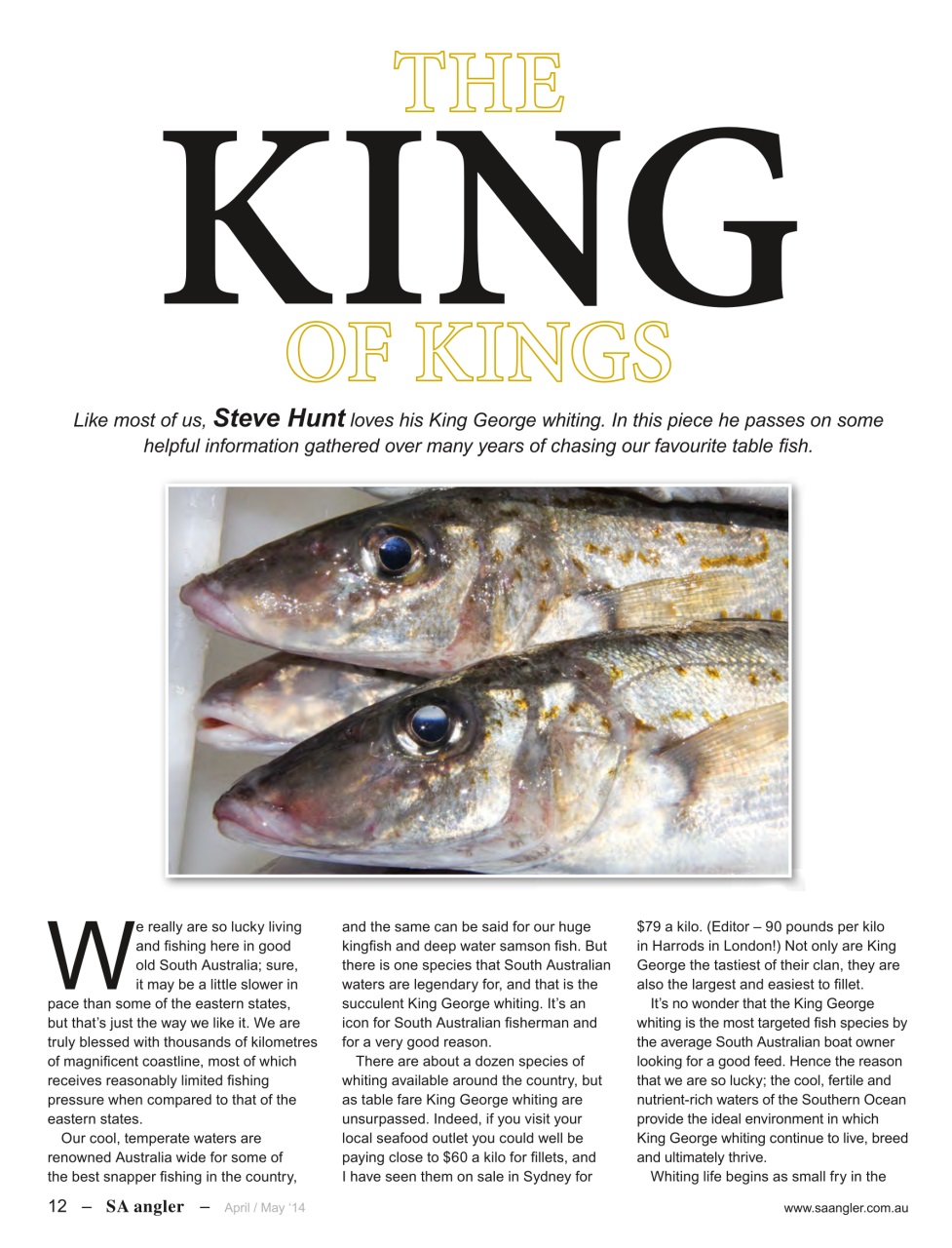 South Australian Angler Preview Pages
