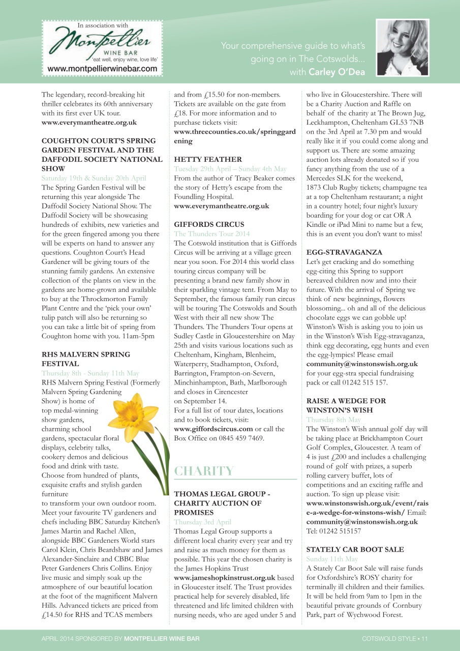 Cotswold Style Preview Pages